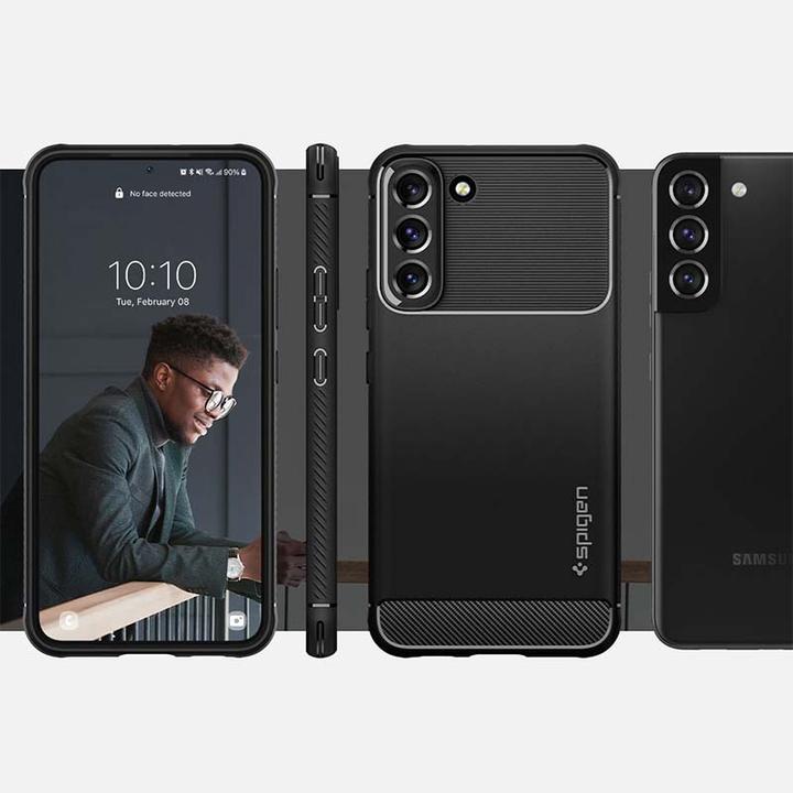Actual product image Spigen Rugged Armor (Samsung Galaxy S22 5G)