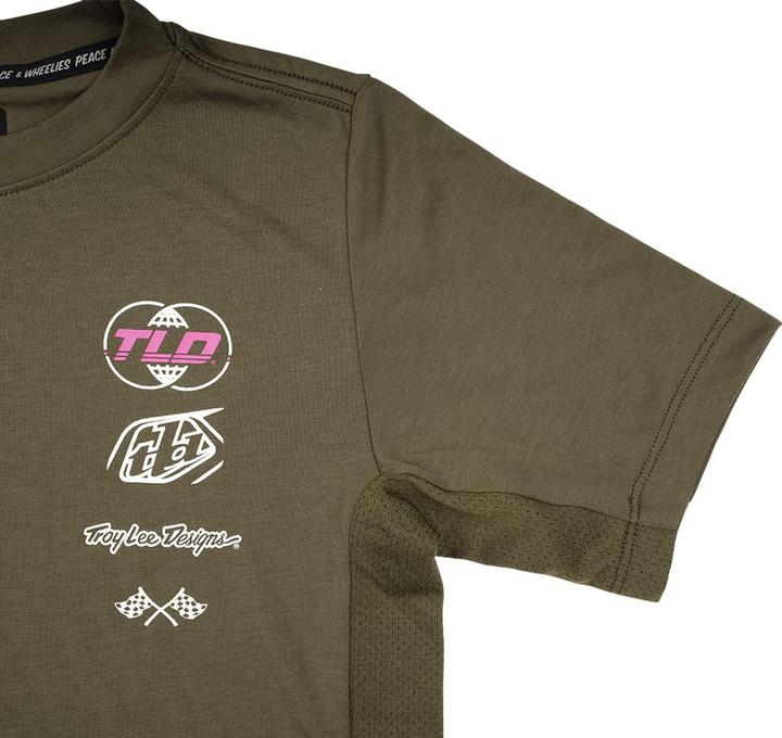 Produktbild Troy Lee Designs Skyline Ride SS Tee, Worldwide, caper, youth M (M)