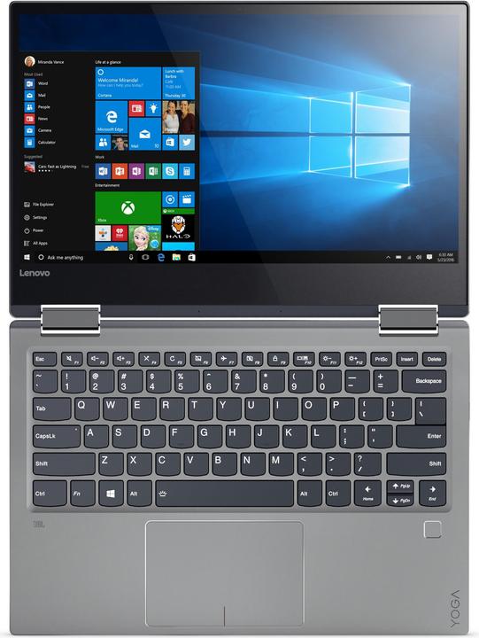 Actual product image Lenovo Yoga 720-13IKBR (13.30", Intel Core i7-8550U, 8 GB, 256 GB, CH)