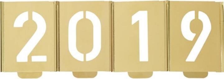 Immagine prodotto Kukko Set di stencil per marcatura 327 numeri 0-9 lettere h.70mm foglio speciale