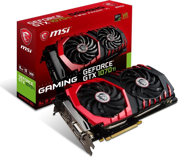 Produktbild MSI GeForce GTX 1070 Ti GAMING (8 GB)