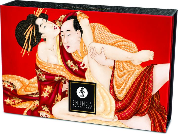 Produktbild Shunga Essbares Massagepulver-Set Erdbeere (75 ml)