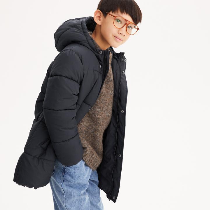 Actual product image La Redoute Collections Long winter jacket with hood (102)