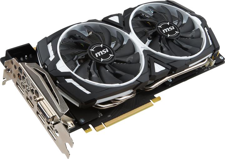 Actual product image MSI GeForce GTX 1070 Ti ARMOR 8G (8 GB)