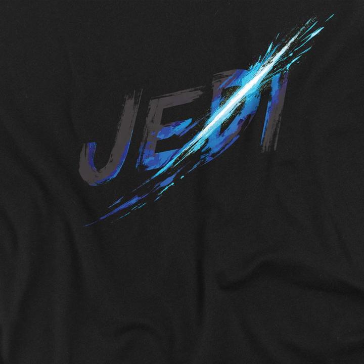Actual product image Star Wars Unisex Adult Jedi Obi Wan Kenobi Slash T-Shirt (XL)