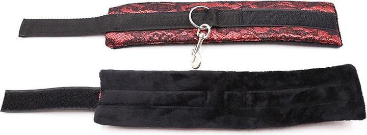 Immagine prodotto Ohmama Manette Fetish Corte In Velluto E Pizzo In Nylon