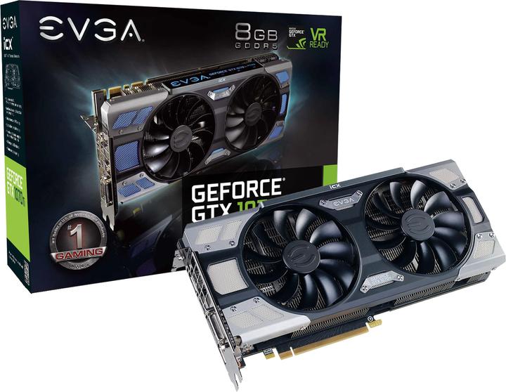 Produktbild EVGA Geforce Gtx 1070 Ti Ftw2 Gaming (8 GB)