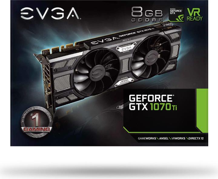 Actual product image EVGA Geforce Gtx 1070 Ti Sc Gaming (8 GB)