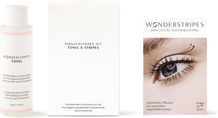Wonderstripes Beauty Tapes S+M+L inkl. Tonic Set (Fluid, 498.67 ml)