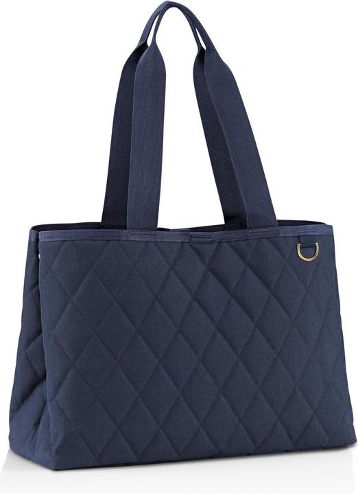 reisenthel Tasche Classic Shopper L Rhombus Midnight Blue