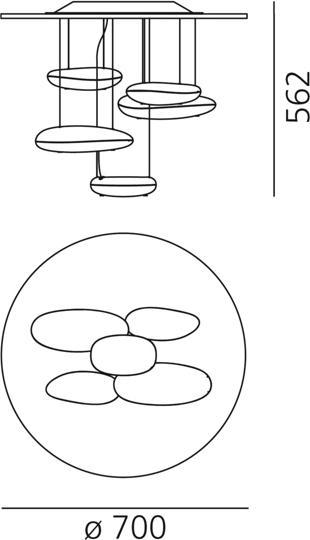 Image du produit Artemide Mercury Mini Ceiling (1447 lm)