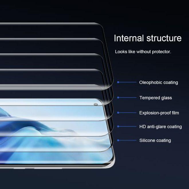 Produktbild Nillkin 3D CP+ MAX Series Schutzglas (1 Stück, Xiaomi Mi 11i)