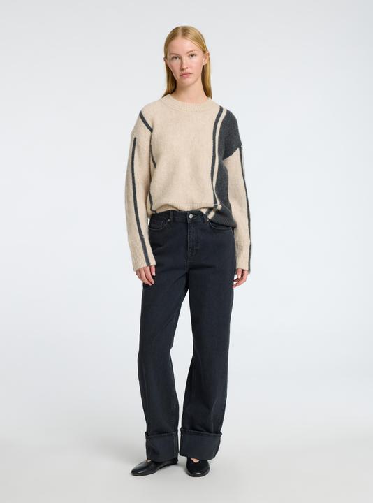 Produktbild Selected Femme Gestreifter Pullover (M)