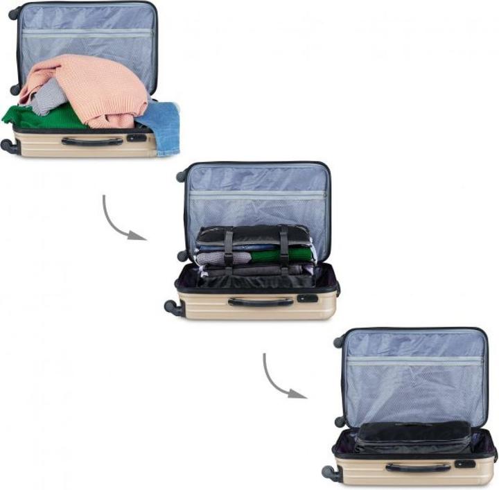 Actual product image Relaxdays Luggage organizer