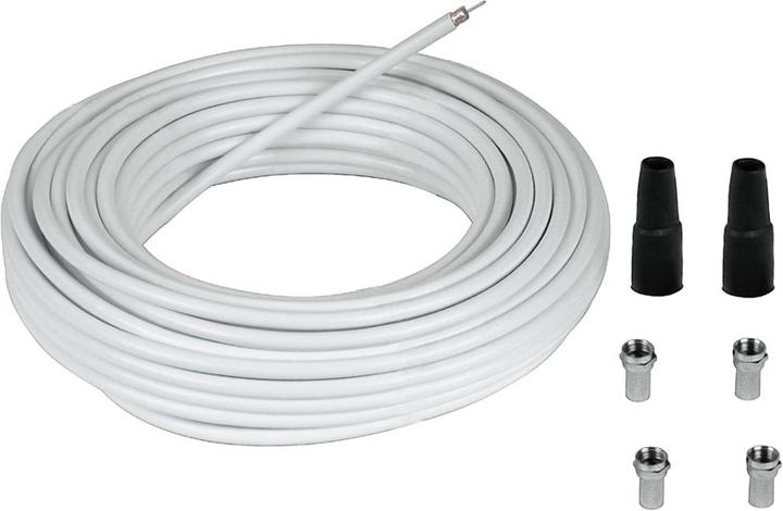 Actual product image Hama SAT connection kit (85 dB, Satellite cable)