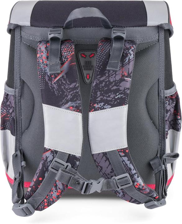 Produktbild Jolly Schulranzen-Set Classic Formula Kunstfaser schwarz/rot (22 l)