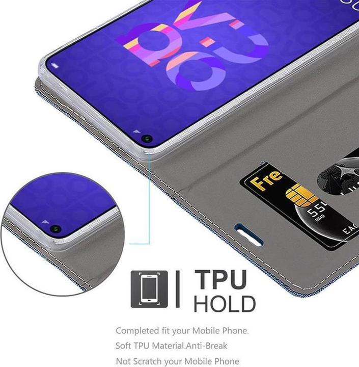 Image du produit Cadorabo Couverture look jeans Book (Huawei Nova 5, Huawei Nova 5 Pro)