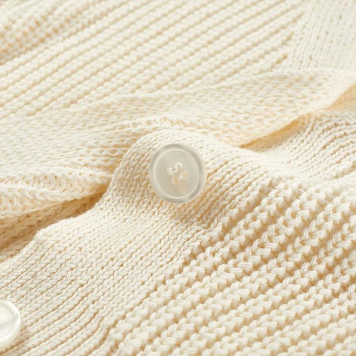 Image du produit VidaXL Veste en tricot pour enfants Blanc neige 128,Matière : 100 (128)