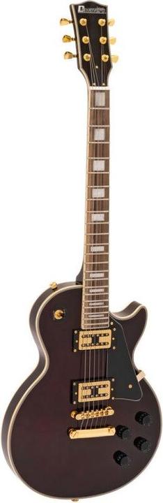 Dimavery LP-700 E-Gitarre, burgunda (E-Gitarre)