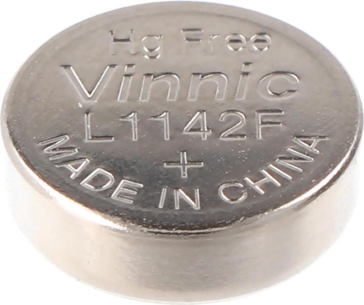 Image du produit Vinnic 10er Set LR43, VA12GA, 186, 84, LR1142, G12, AG12, L1142, RW84, D186 (10 pcs, LR43, 80 mAh)