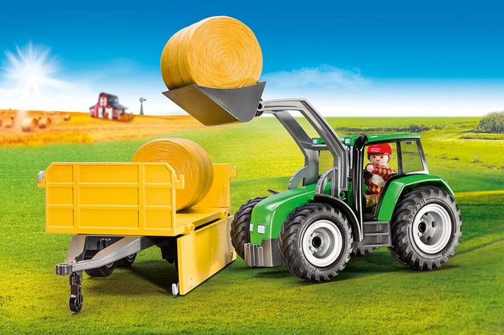Produktbild Playmobil Tractor with Trailer (9317, Playmobil Country)
