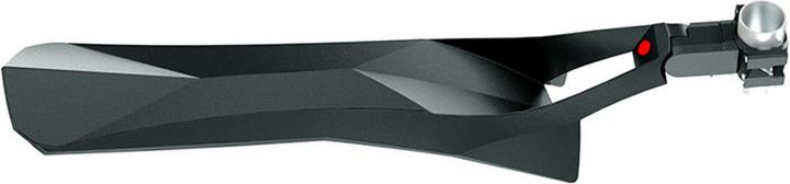 Actual product image Hebie Viper X Stealth Seatpost Plate 26-29 (Rear mudguard)