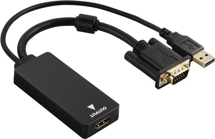 Produktbild Hama VGA+USB-Konverter für HDMI
