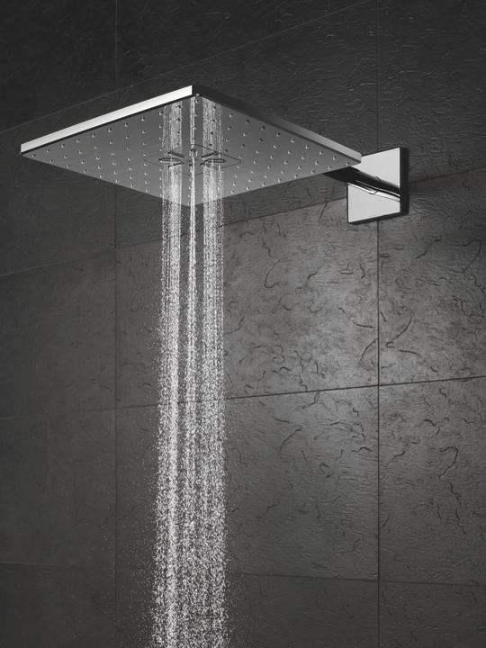 Actual product image Grohe Rainshower SmartActive 310 Cube overhead shower set (2 Beam types, 25 l/min)