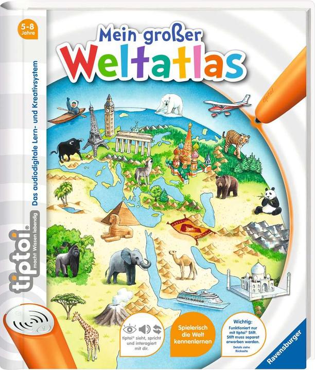 Produktbild tiptoi Mein grosser Weltatlas (Deutsch, Inka Friese, Constanze Schargan, 2013)