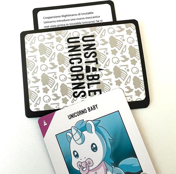 Immagine prodotto Asmodée Unstable Unicorns - Nightmares (Pack Espansione)
