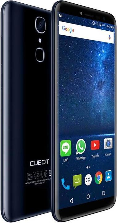 Cubot X18 (32 GB, Dark Blue, 5.70", Dual SIM + SD, 16 Mpx, 4G)