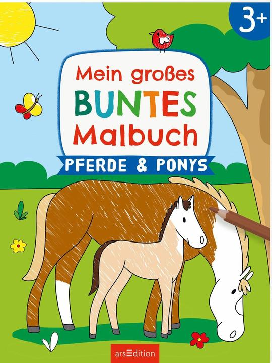 Immagine prodotto Il mio grande libro da colorare - Cavalli e pony