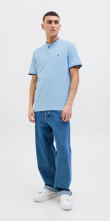 Actual product image Jack & Jones Jjepaulos Mao Polo Ss Noos (XS)