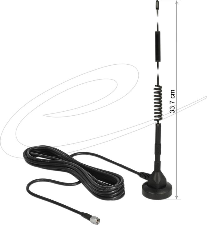 Image du produit Delock Antenne LTE/HSPA/GSM, connecteur SMA (Lora, WiFi, 3G, GSM)