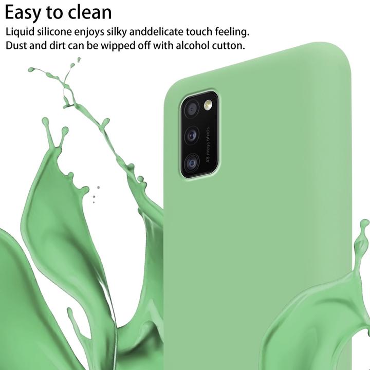 Actual product image Cadorabo TPU Cover Mobile Phone Chain Liquid (Samsung Galaxy M40s)