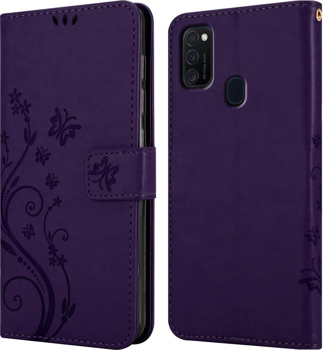 Immagine prodotto Cadorabo Copertina del libro di fiori (Samsung Galaxy M30s, Samsung Galaxy M21)