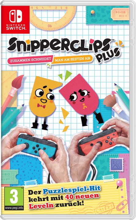 Actual product image Nintendo Snipperclips Plus - Together you cut best! (Switch, DE)