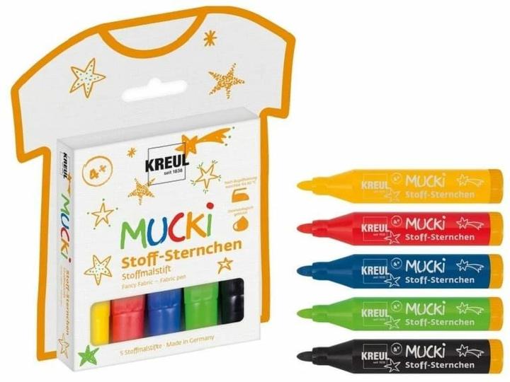 Immagine prodotto Mucki Stella di tessuto (Multicolore, 5 ml)
