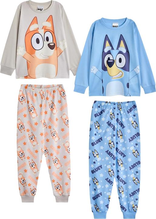 Bluey Schlafanzug mit langer Hose (2erPack)