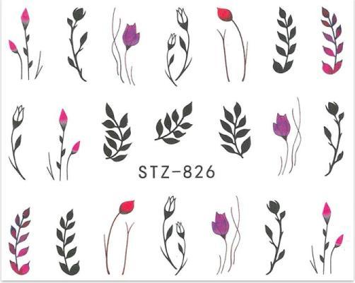 Actual product image Nagellack24 Nail Art Sticker Wassertransfer 826 (Nail varnish dryer)