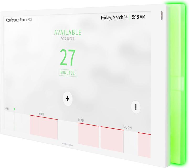 Actual product image Crestron Room Scheduling Touch Screen TS