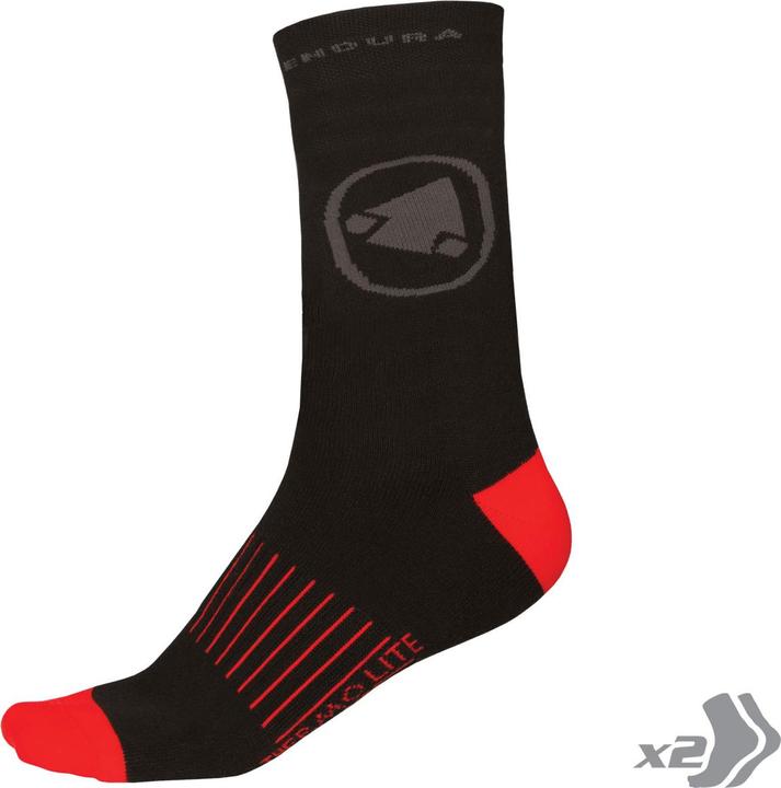 Actual product image Endura Thermolite II Socks 2 Pack (42.5 - 47)
