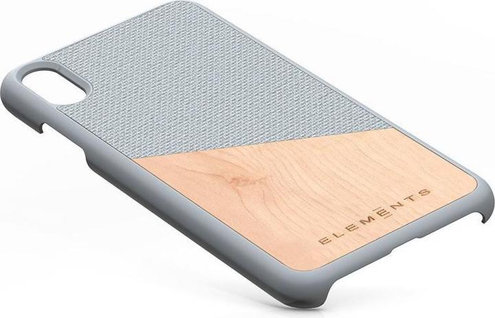 Immagine prodotto Nordic Elements Original Helium - Custodia per Iphone Xs Max con vero legno d'acero (grigio chiaro) (Apple iPhone XS Max)