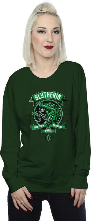 Immagine prodotto Slytherin Toon Crest Felpa Donna (M)