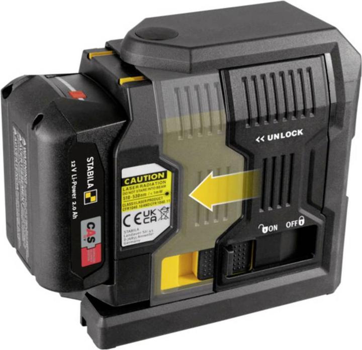 Image du produit Stabila LAX 500 G Kreuzlinienlaser Reichweite (max.): 40 m