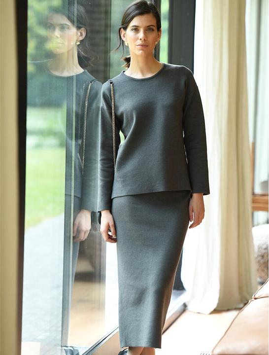 Actual product image Anne Weyburn Milanese knit jumper (34)