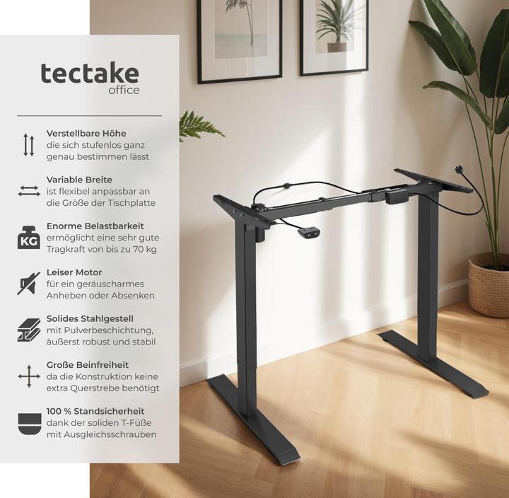 Produktbild tectake Elektrisches Tischgestell