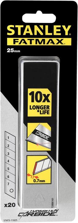 Produktbild Stanley Carbide Abbrechklinge Fatmax Pro (Ersatzklinge)