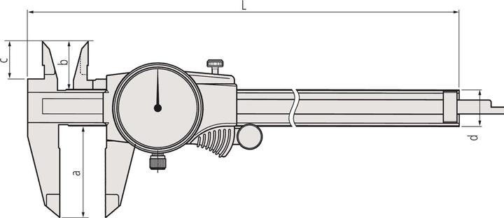 Immagine prodotto Mitutoyo Calibro per pinze (15 cm)
