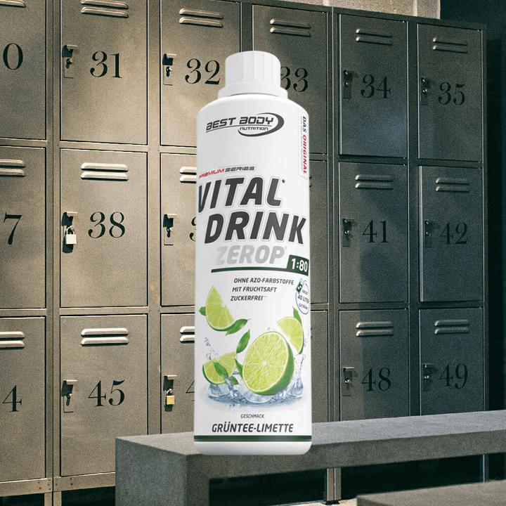 Image du produit Best Body Nutrition Boisson vitale à faible teneur en glucides (Thé vert et citron vert, 1 x)